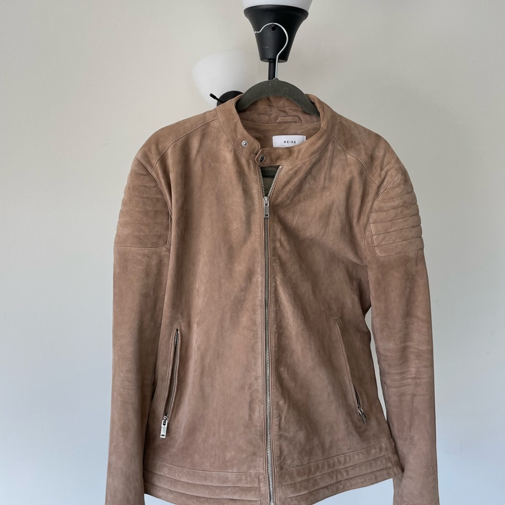 Reiss men’s suede jacket